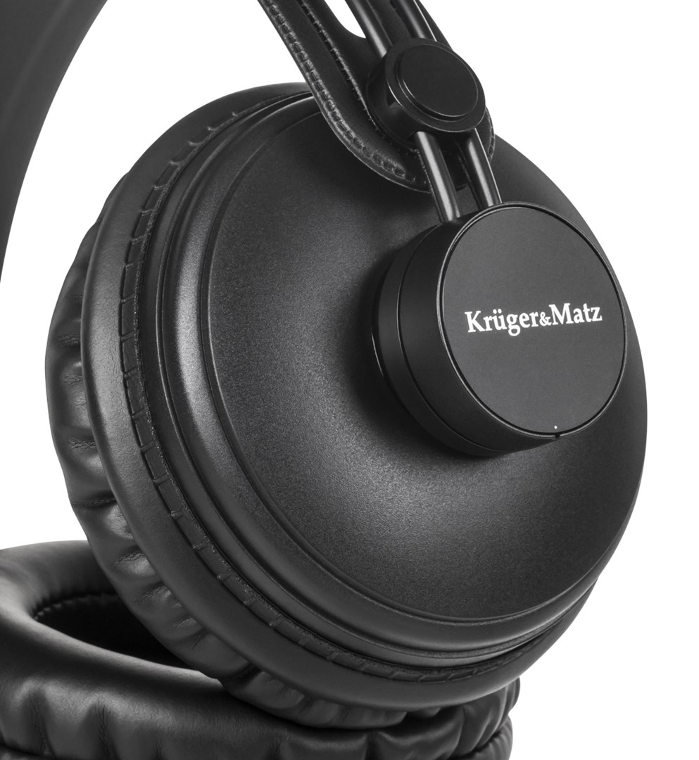 Kufje Kruger&Matz Studio KM0885, 50mm, 15-25000 Hz, të zeza