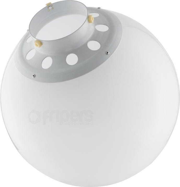 Difuzer sferik drite Jinbei 30cm, Bowens mount, i bardhë