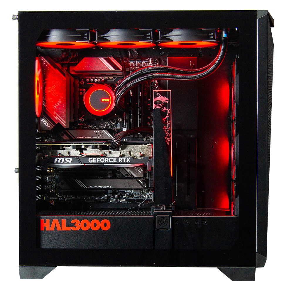 Kompjuter HAL3000 Master Gamer Pro Super, Intel i5-14600KF, 32GB RAM DDR5, 2TB SSD, RTX 4070 Ti Super, i zi