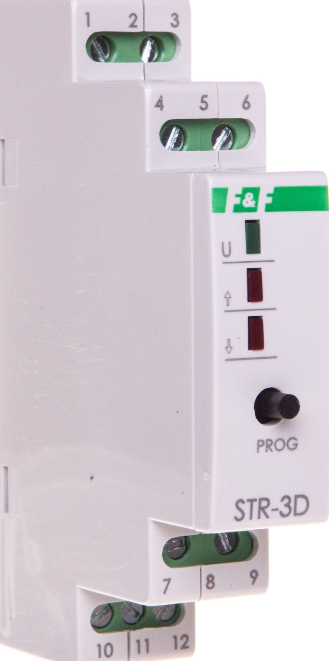 Kontrollor roletash F&amp;F STR-3D, për motorë AC, i bardhë