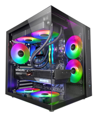 RTX 5080, AMD Ryzen 9 9900X3D, 32GB RAM, 1TB SSD, Gaming PC Gjirafa50 Black Series 12
