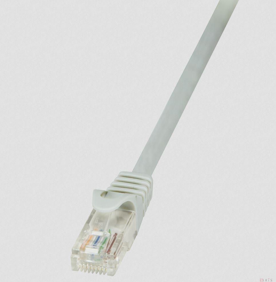 Kabllo rrjeti LogiLink Patchcord, CAT 6, U/UTP, EconLine, 5m, e hirtë