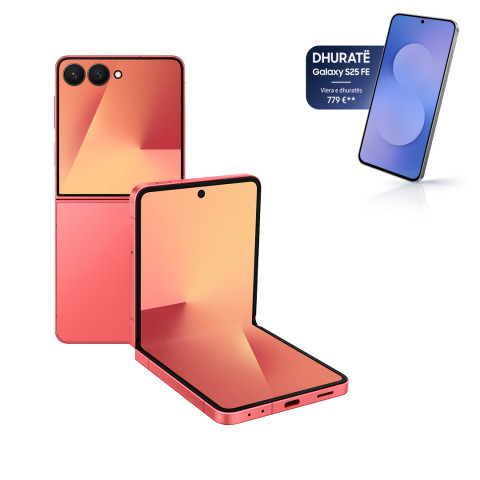 Celular Samsung Galaxy Z Flip 7, 12GB/ 256GB, Coral Red