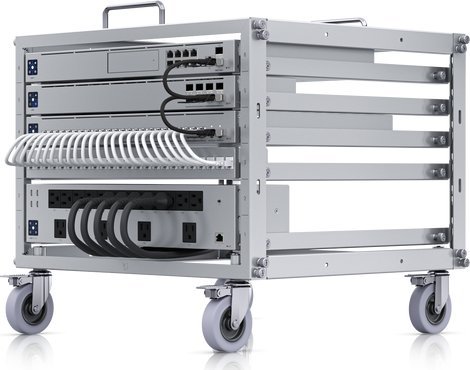 Mini rack rrjeti Ubiquiti U-Rack-6U-TL, 6U, montim pa vegla, gri