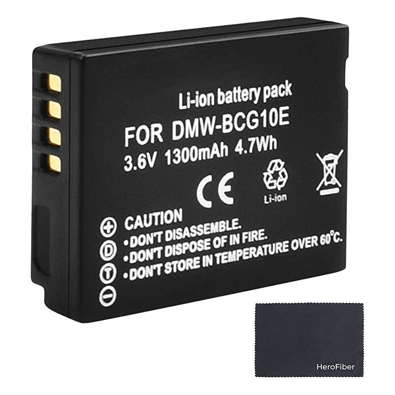 BATTERY FOR PANASONIC BCG10E