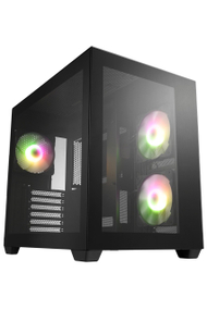 Kasë për PC FSP CMT380B, e zezë