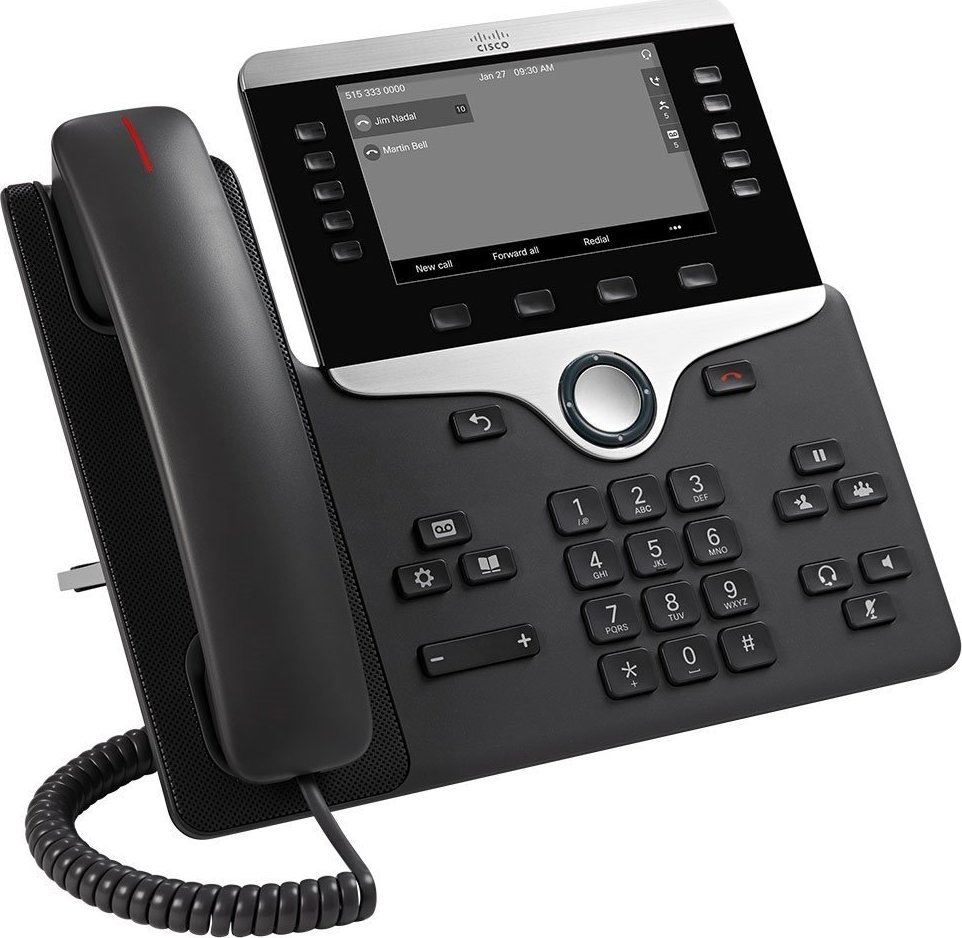 Telefon IP Cisco 8811, ekran 5", Gigabit Ethernet, i zi