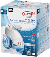 Dehumidifikues ajri Pattex AERO 360, për banjo, përfshin tabletë 450 g, i bardhë