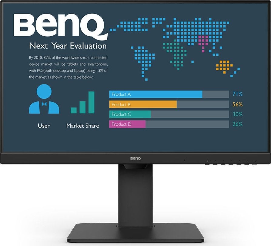 Monitor BenQ BL2786TC, 27", Full HD, USB C, i zi