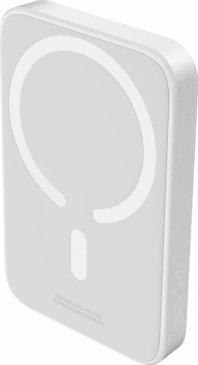 Powerbank Baseus Magnetic Mini MagSafe, 6000mAh, i bardhë