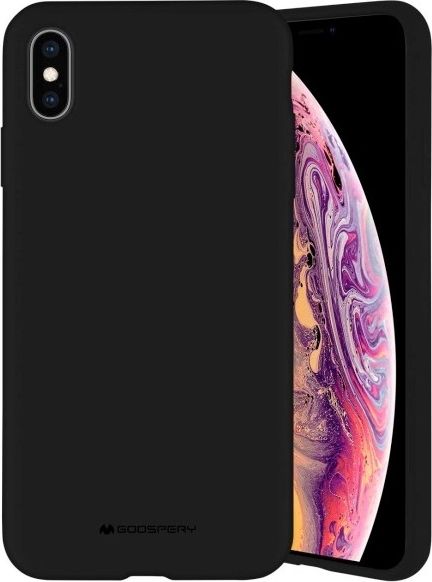 Mbrojtëse për celular Mercury Silicone për Samsung Galaxy A31 A315, e zezë