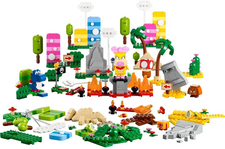 Set LEGO® Super Mario™ 71418 Creative box, 588 pjesë