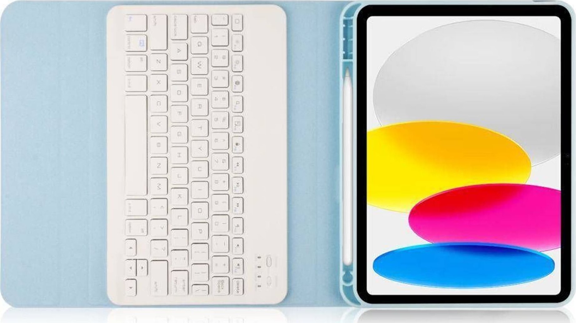 Mbulesë tablet Tech-Protect SC Pen, për iPad 10.9" 2022, me tastierë Bluetooth, blu e hapur