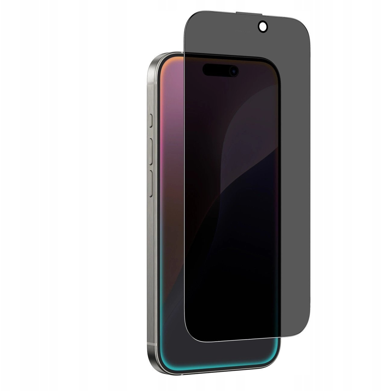 Mbrojtës ekrani Amazingthing Titan Privacy Glass për iPhone 16, xham i temperuar, privatësi, transparent