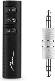 Adapter Bluetooth Media-Tech MT3588, marrës audio 3.5mm, me mikrofon, i zi