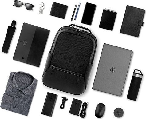 Çantë shpine Dell Premier (460-BCQK) për laptop 15", e zezë