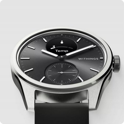 Smartwatch Withings ScanWatch 2, 42mm, hibrid, i zi