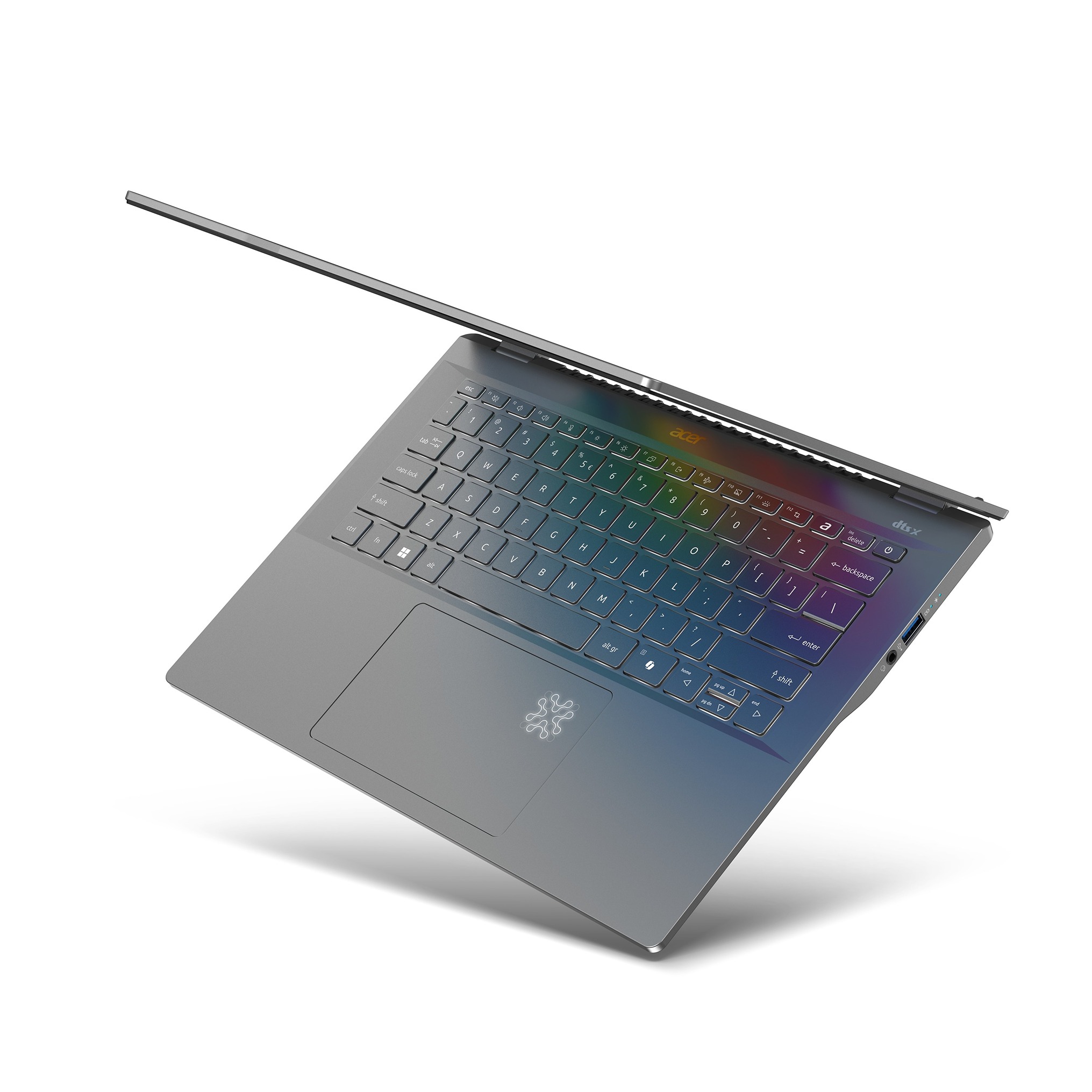 Laptop Acer Swift 14 AI, Snapdragon X Plus, 14.5", 16GB RAM, 1TB SSD, i hirtë 