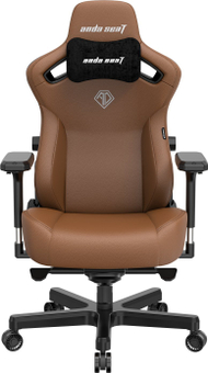 Kарика за гејминг AndaSeat Kaiser 3 Series L, ергономска, ПВЦ кожа и ткаенина, кафеава Bentley