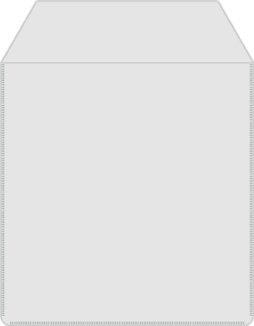 Futëse plastike për CD DVD MediaRange, 1 disk, transparente