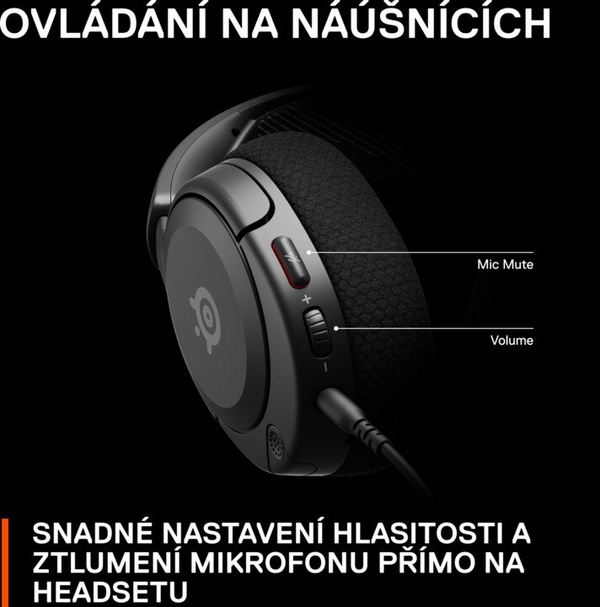 [OUTLET] Kufje Arctis Nova 1, të zeza, II