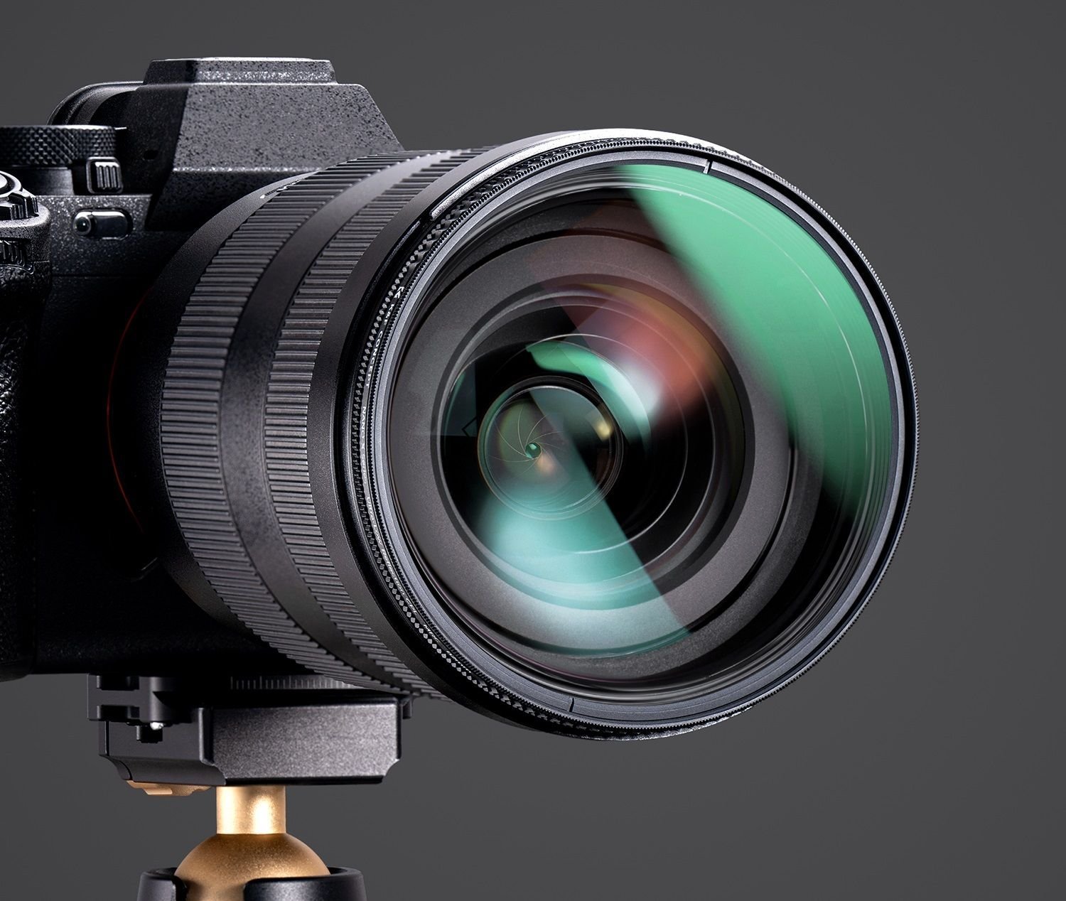 Filtër fotografik K&amp;F Concept Nano X, CPL 82mm, ultra i hollë, i gjelbër