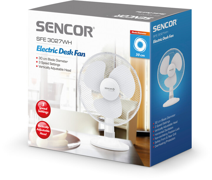 Вентилатор SENCOR SFE 3027WH