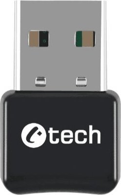 Përshtatës C-Tech Bluetooth BTD-01, v 5.0, USB, i zi