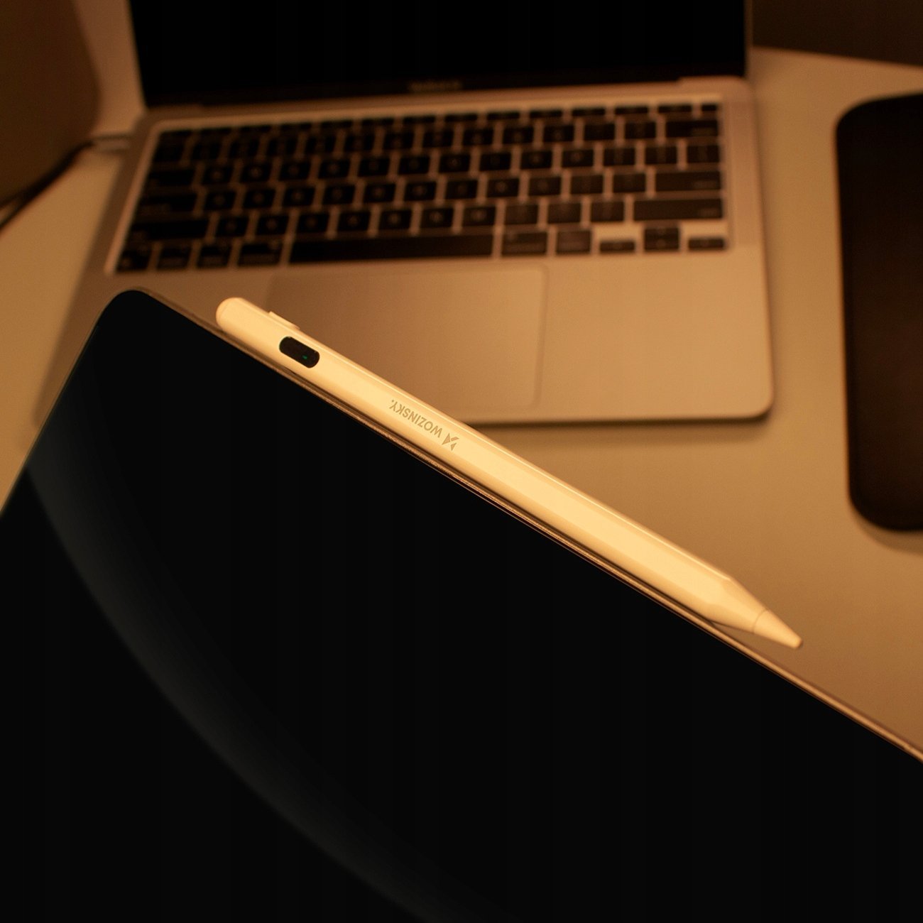 Stilolaps aktiv Wozinsky Universal Stylus, për Android dhe iOS, i bardhë