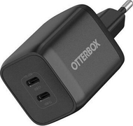 Karikues USB-C OtterBox Standard EU, 65W GaN, 2x USB-C 45W+20W, i zi