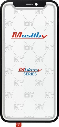 Предно стакло Musttby за iPhone 12 Mini, со OCA, проѕирно