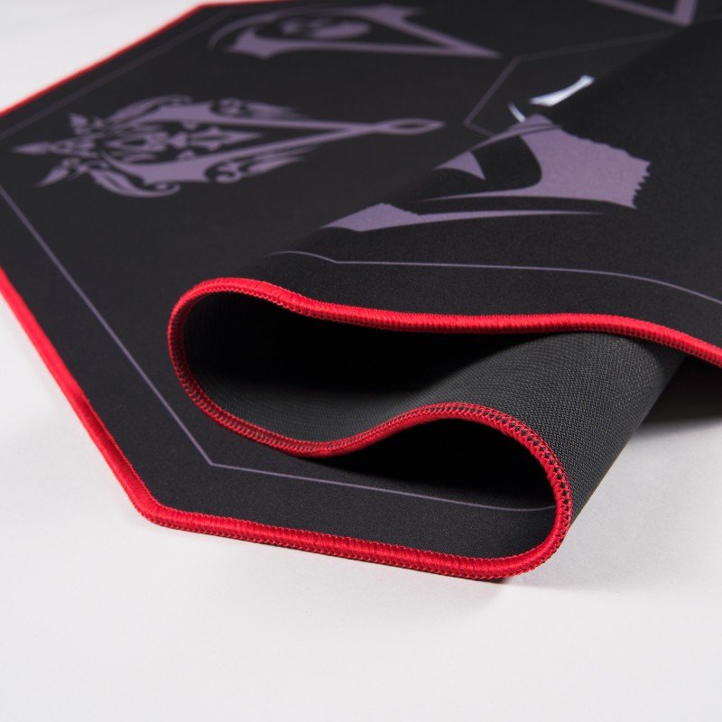 Тапет за гејминг SUPERDRIVE Assassin's Creed, подна подлога за столица со тркала, 100cm, црна