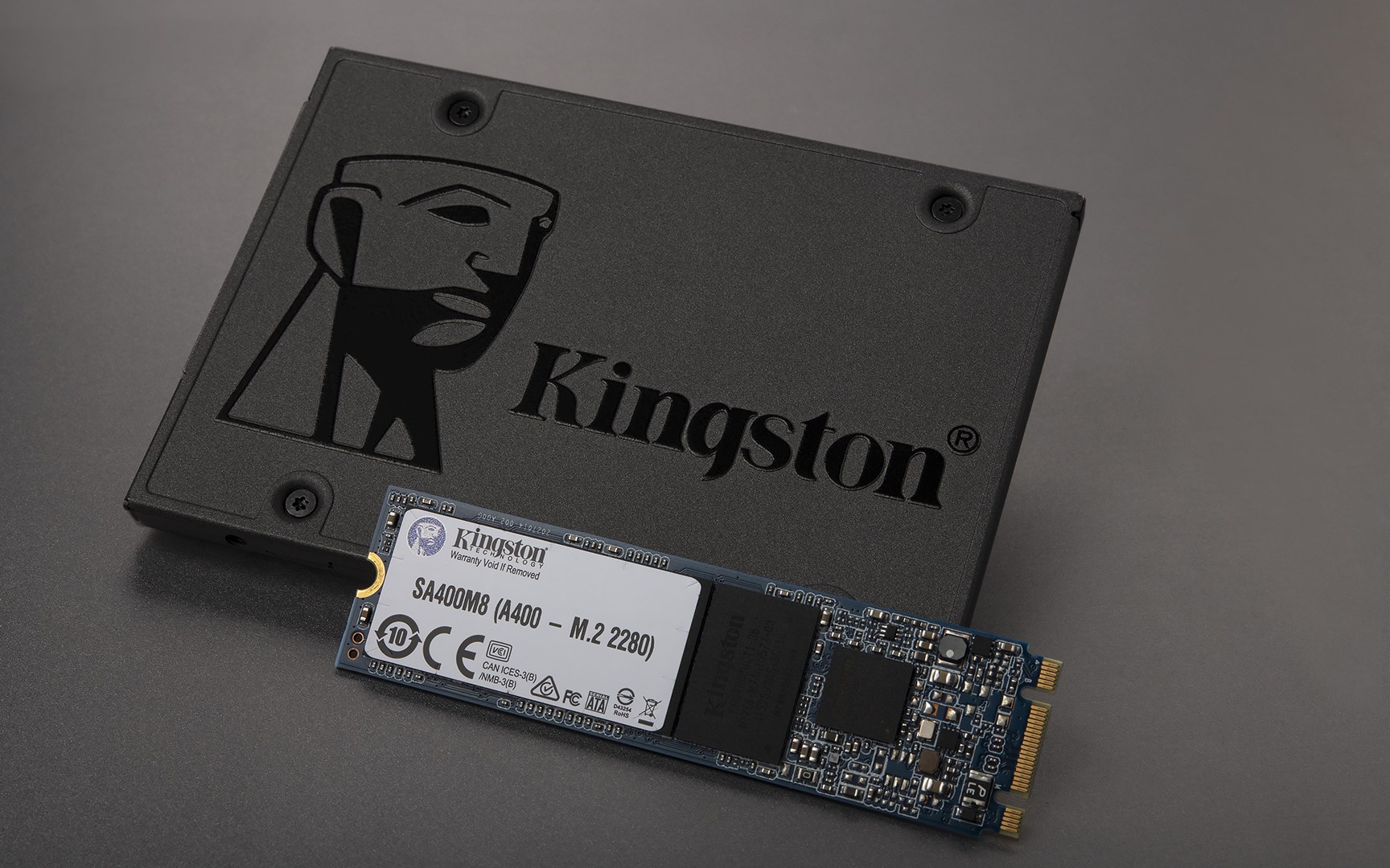 SSD i brendshëm Kingston A400, 480GB, M.2, e zezë
