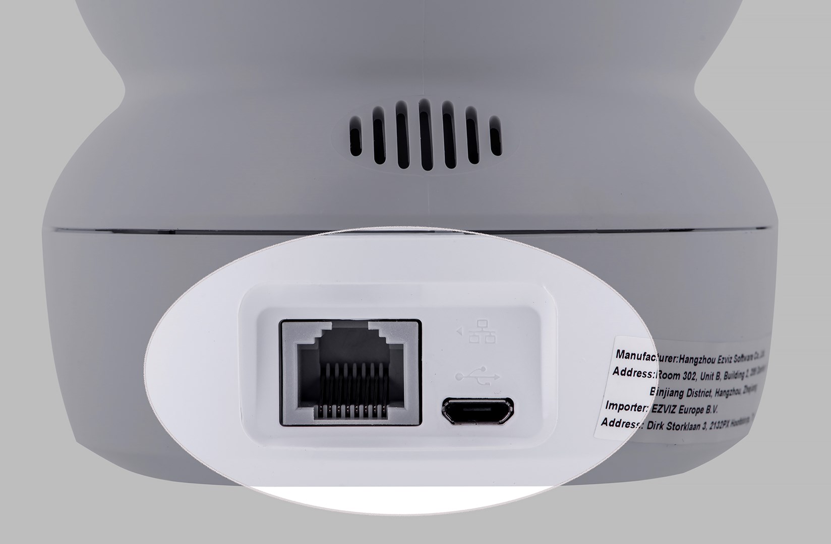 Kamera sigurie EZVIZ H6c, 2MP, Wi-Fi, e bardhë