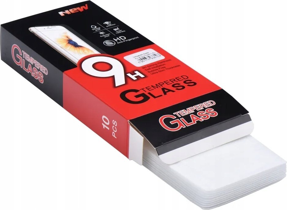 Xham mbrojtës Tempered Glass për Samsung Galaxy A05s, set 10 në 1, 0.3mm, transparent