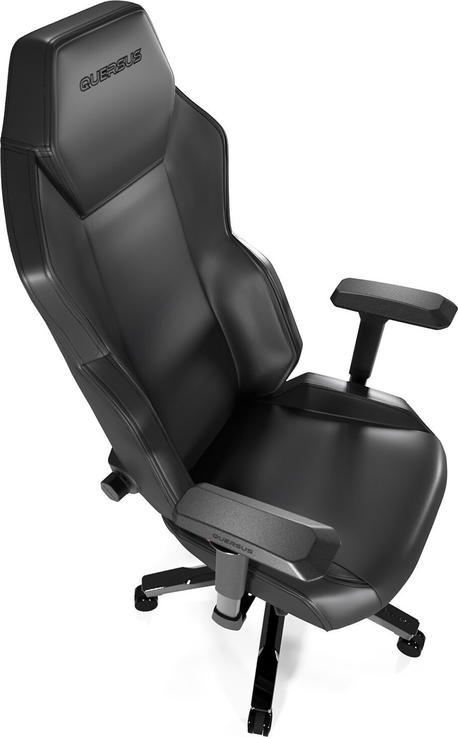 Karrige gaming Quersus VAOS 3.3, mbështetëse 4D, deri 150 kg, e zezë