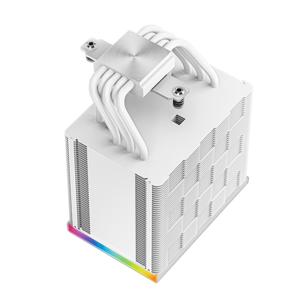Ftohës CPU Deepcool AK500 DIGITAL, 240W TDP, 120mm PWM, i bardhë