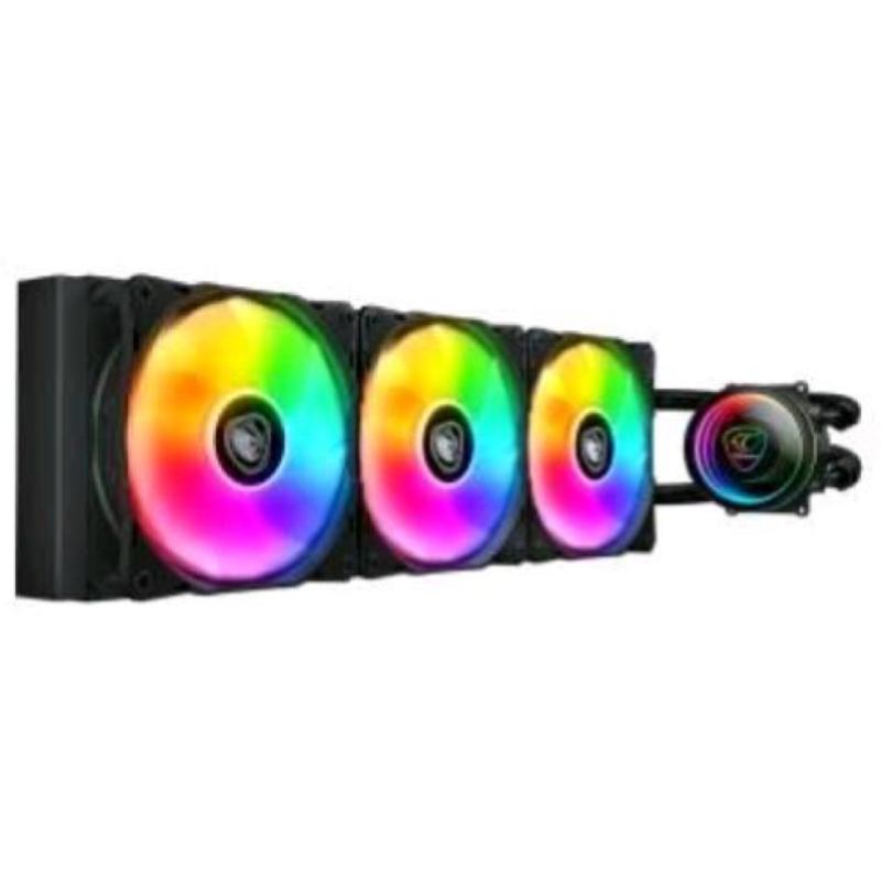 Ftohës uji për procesor Cougar Gaming AIO, 240mm, ARGB, i zi