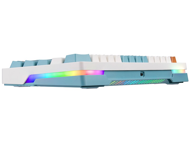 Tastierë mekanike Gaming Tracer GAMEZONE EVO3, USB, RGB, e bardhë