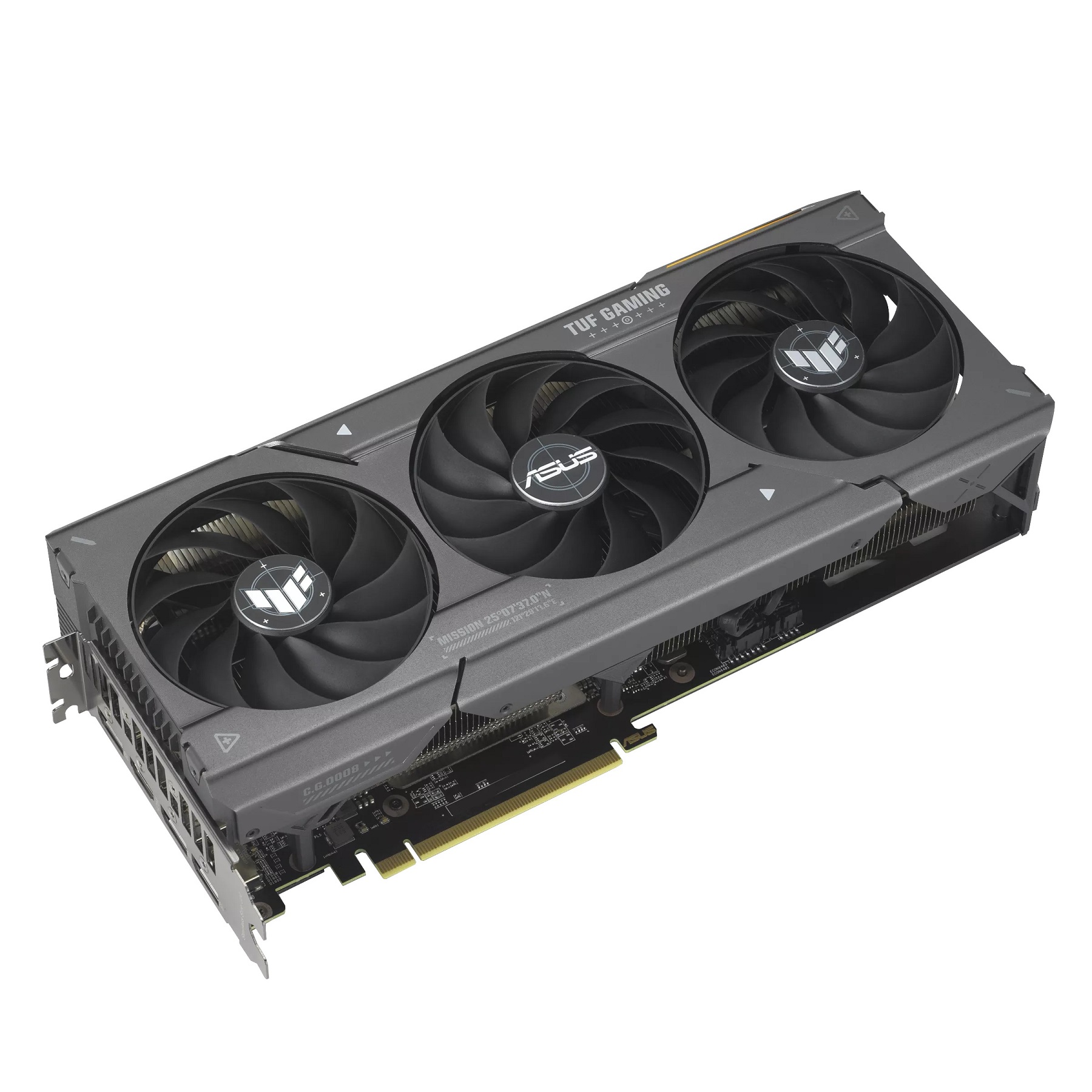 Kartelë grafike ASUS TUF-RX7600XT-O16G-GAMING, 16GB GDDR6, e zezë