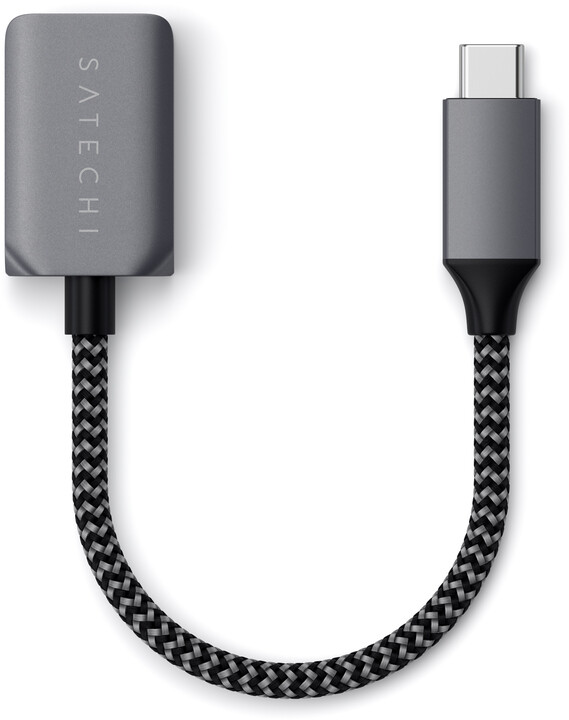 Përshtatës Satechi USB-C - USB-A 3.0, i hirtë