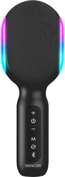 Mikrofon karaoke Sencor SSS K1000, Bluetooth, LED, i zi
