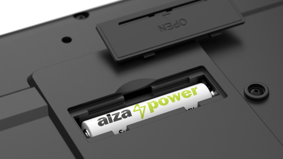 Tastierë wireless Eternico Essential KS1000, 2.4GHz, USB nano marrës, e zezë