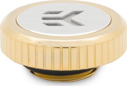 Kapak ftohës uji EK Water Blocks Plug G1/4", bronz, ngjyrë ari