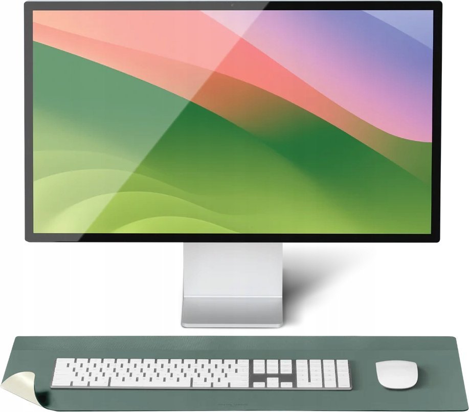 Подлога за маса Native Union Desk Mat, двостран дизајн, Slate Green Sandstone