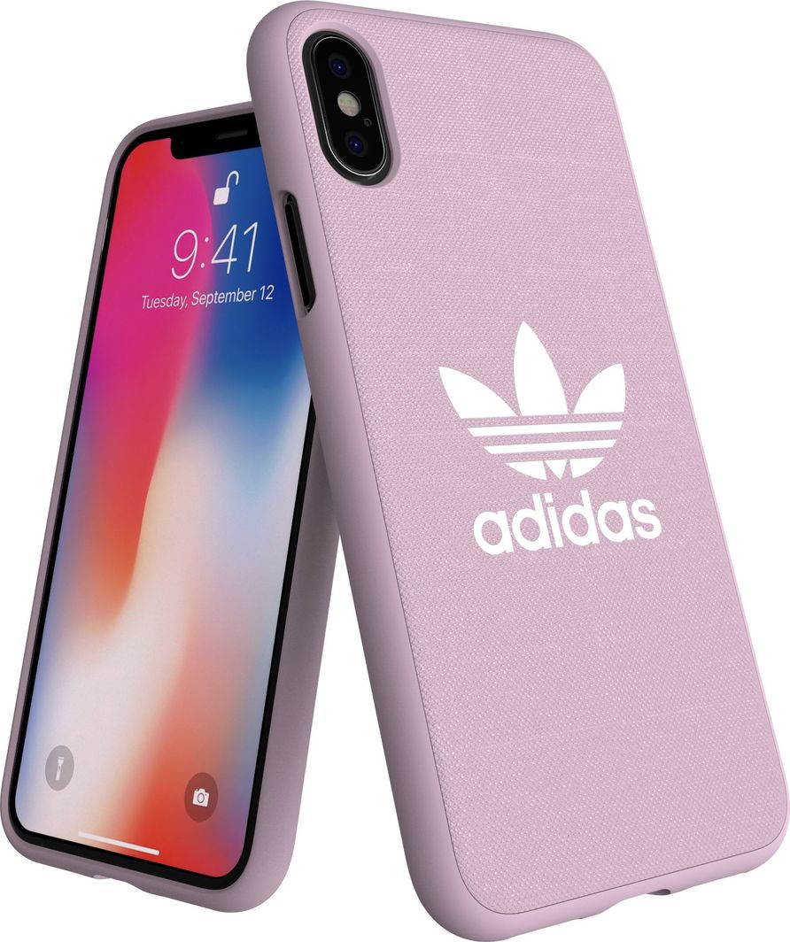 Mbrojtëse Adidas OR Canvas FW18 për iPhone X, rozë