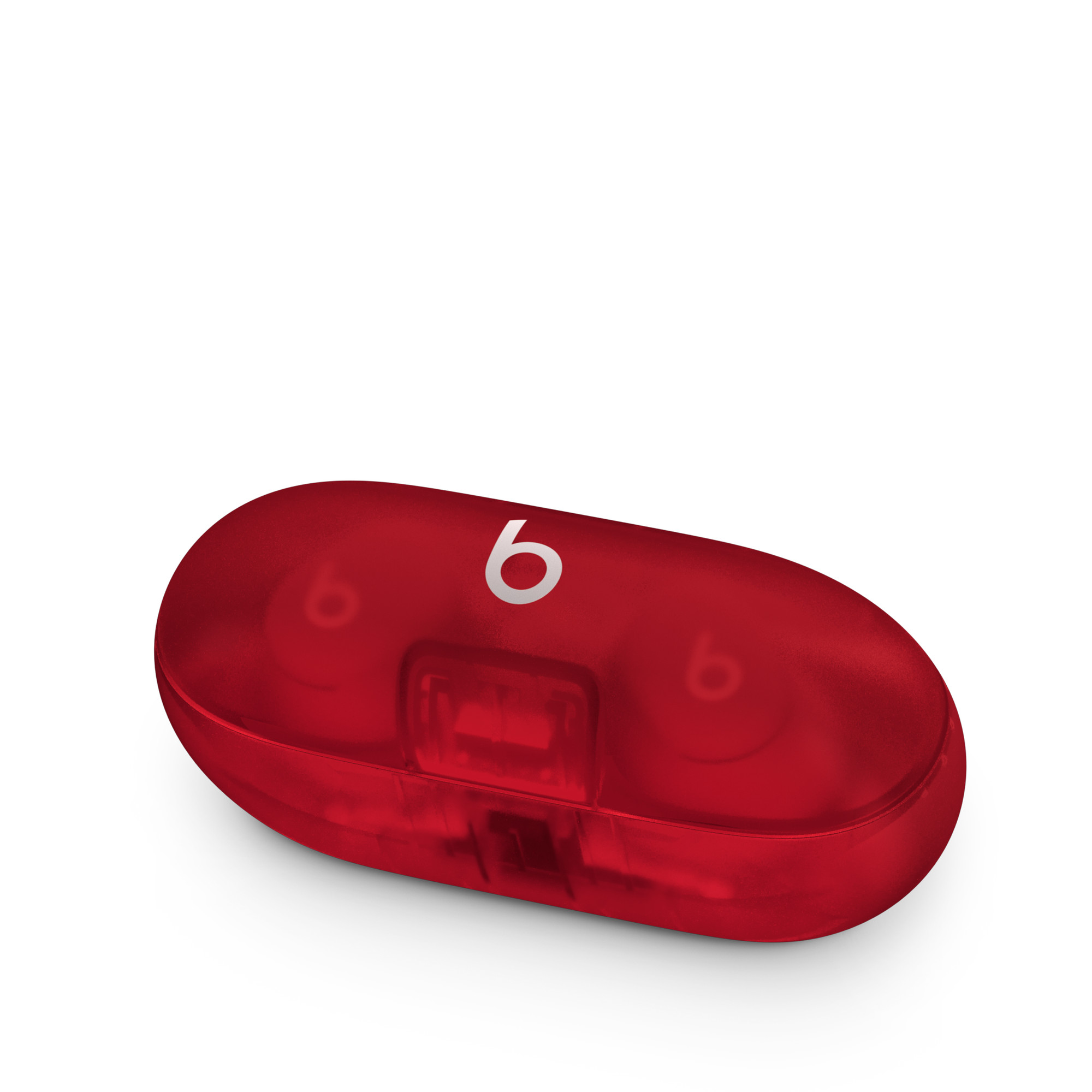 Beats Solo Buds True Wireless Earbuds, Transparent Red