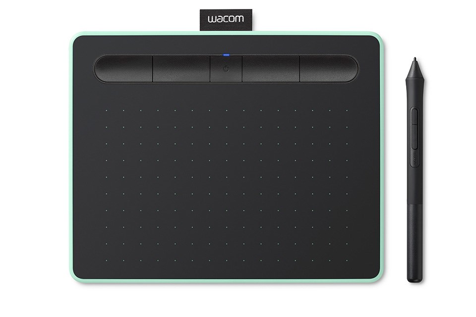 Tablet grafik Wacom Intuos M, Bluetooth, i zi/i gjelbër