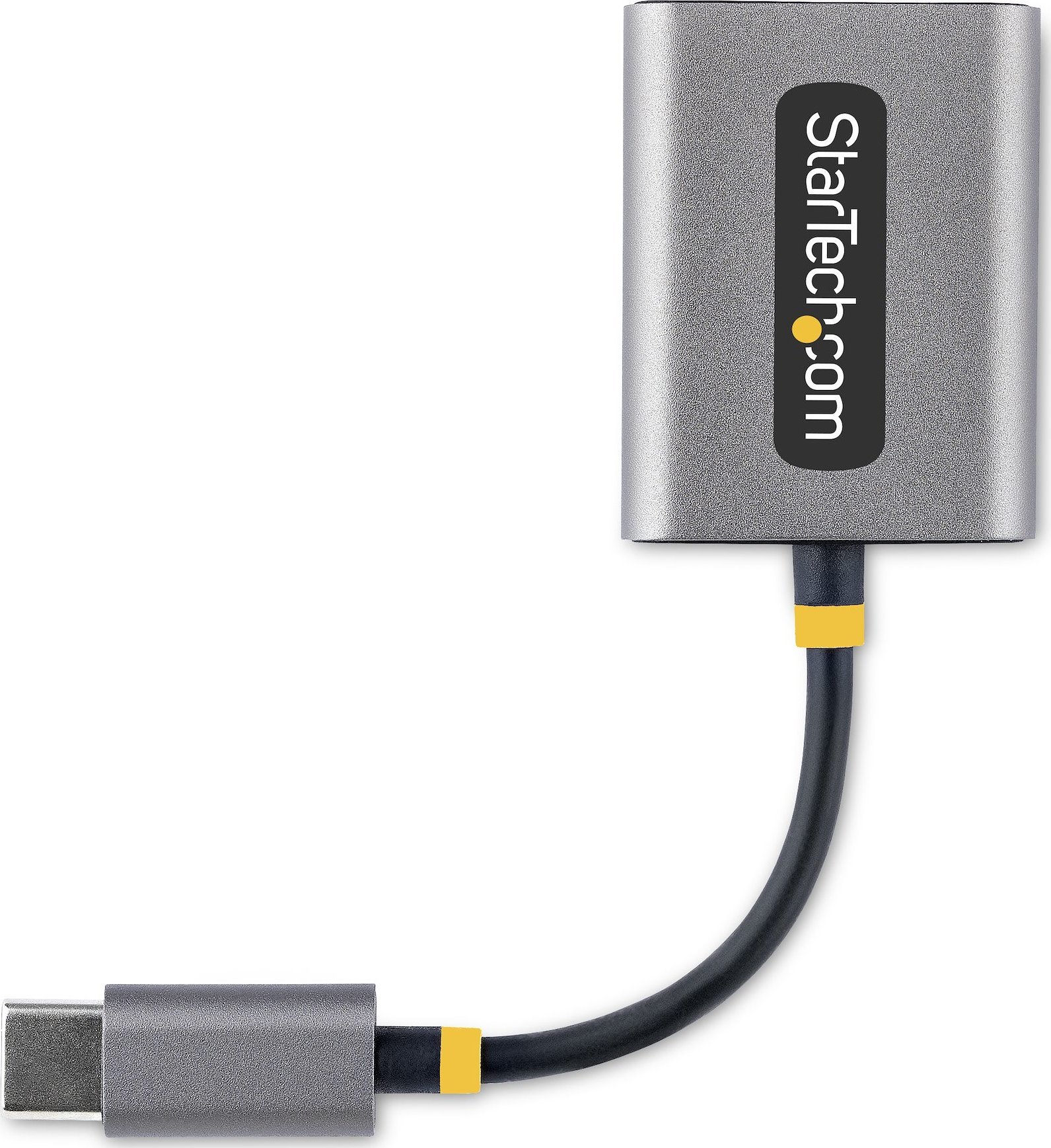 Adapter audio StarTech USB C në 2x 3.5mm, me mikrofon, i bardhë