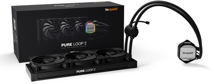 Ftohës Be quiet! Pure Loop 2 AIO ARGB 360mm